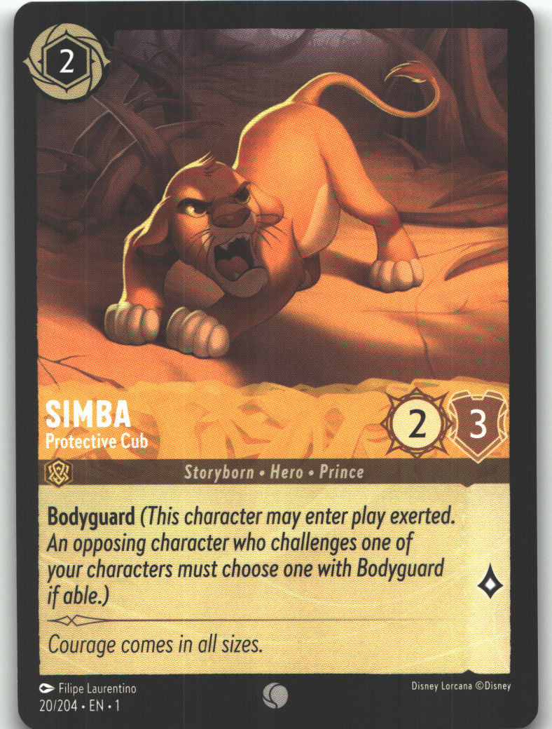 Simba - Protective Cub