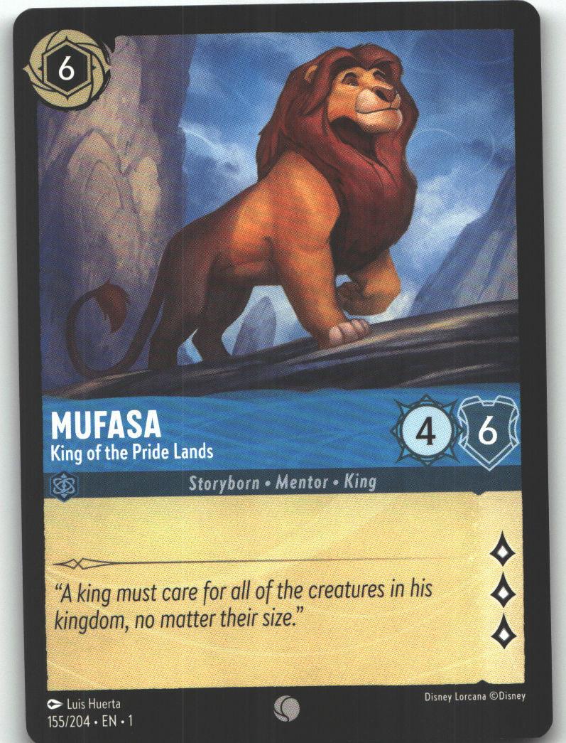 Mufasa - King of the Pride Lands