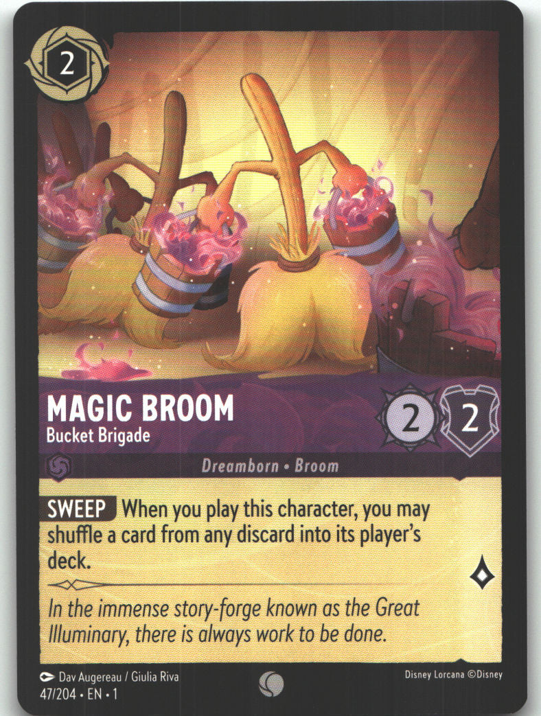 Magic Broom - Bucket Brigade