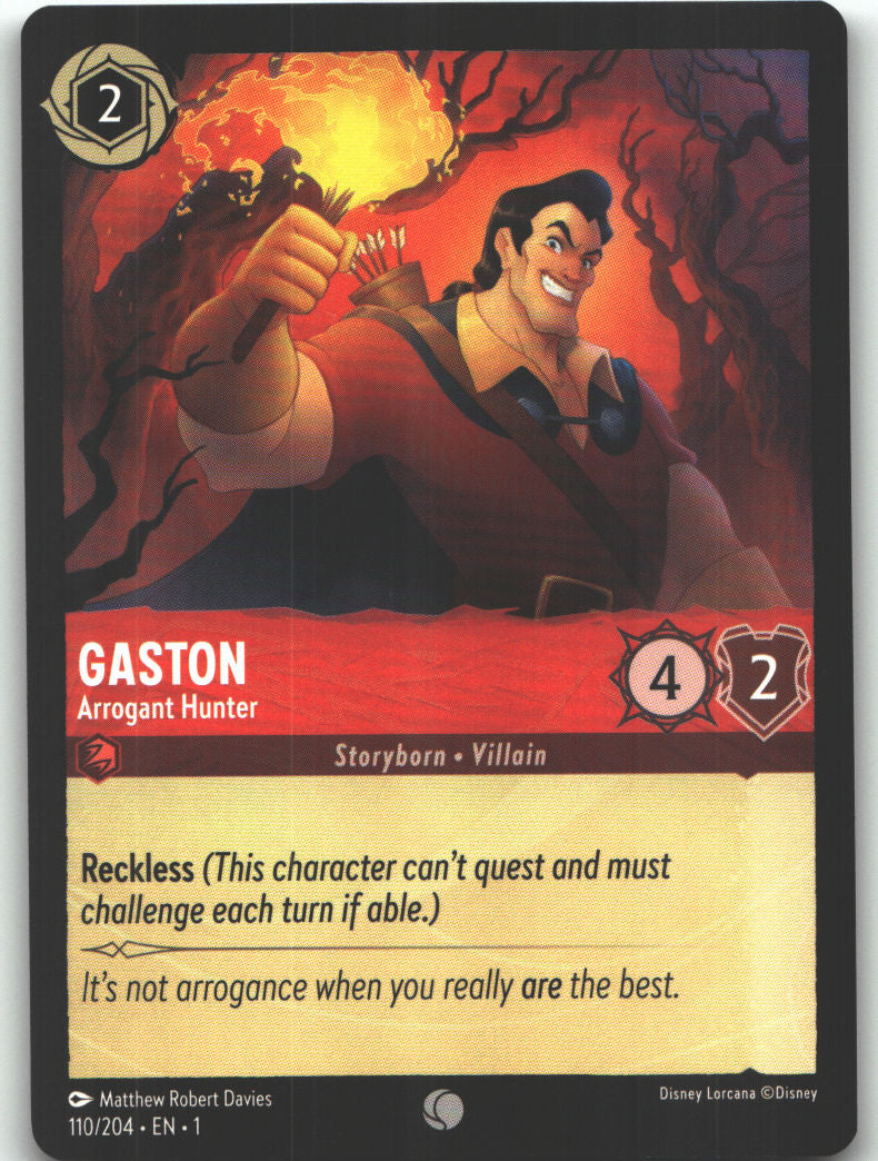 Gaston - Arrogant Hunter