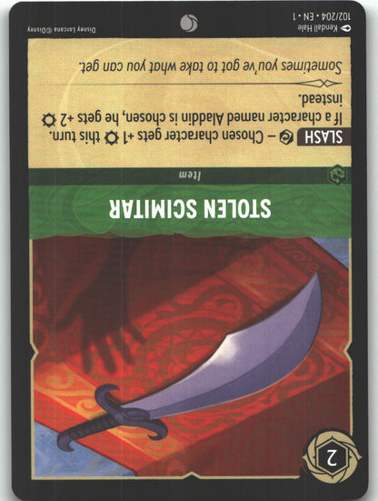 Stolen Scimitar