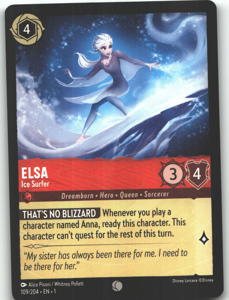 Elsa - Ice Surfer