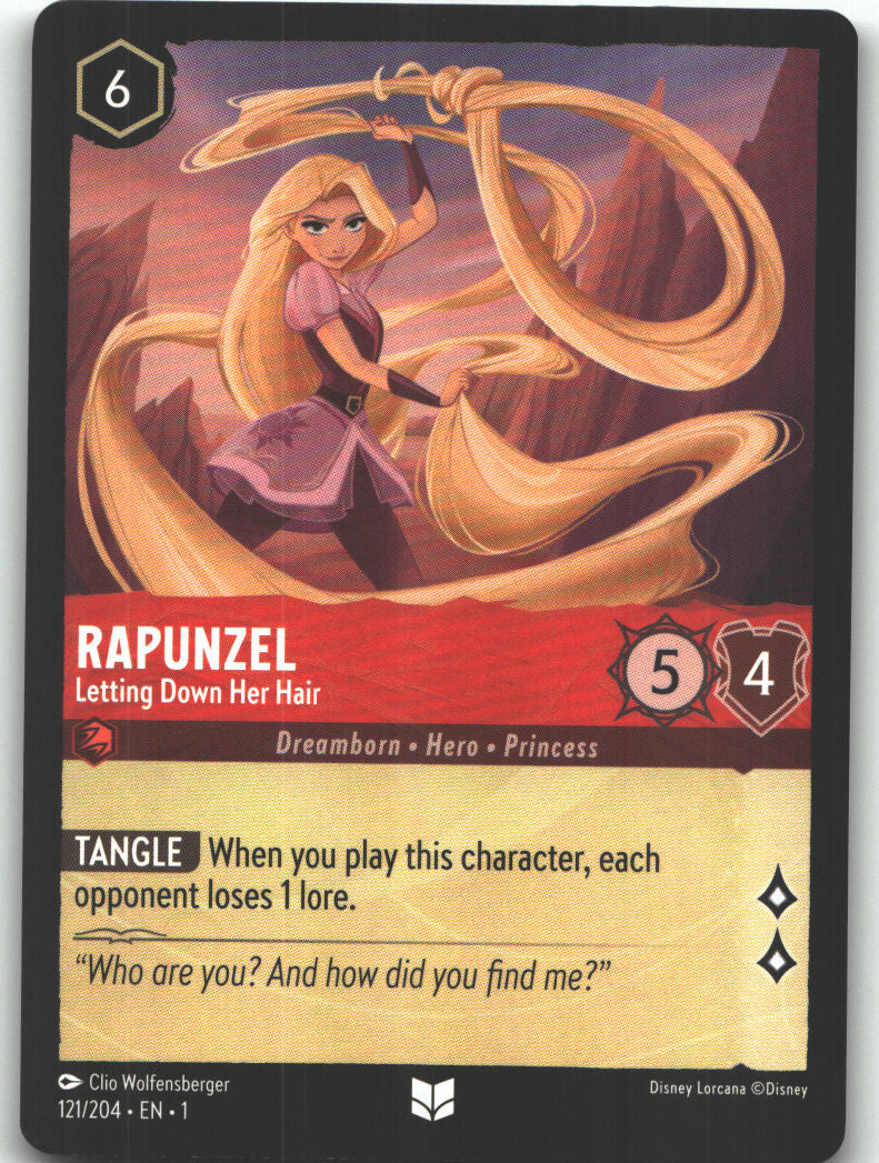Rapunzel - Letting Down Her Hair