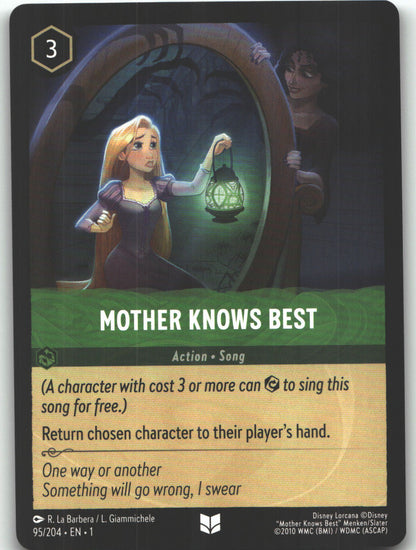 Mother Knows Best