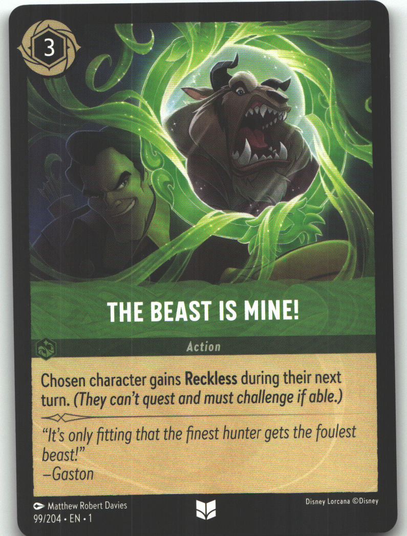 The Beast is Mine!