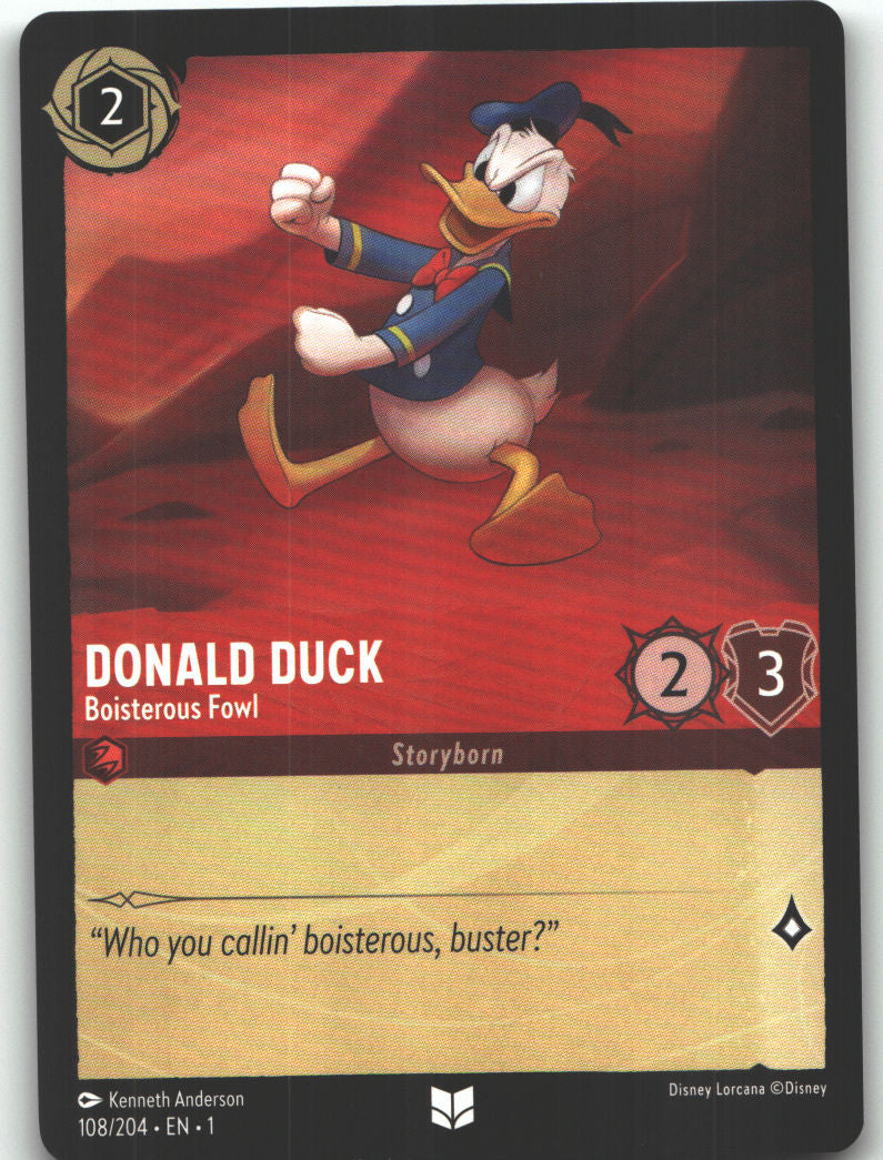 Donald Duck - Boisterous Fowl