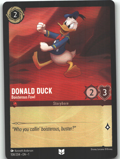 Donald Duck - Boisterous Fowl