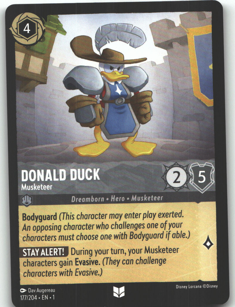 Donald Duck - Musketeer