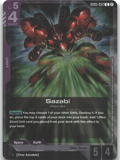 Sazabi (GD05-052)