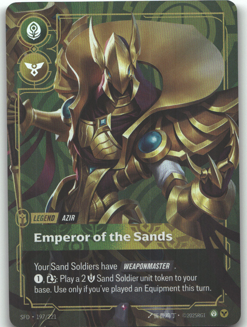 Azir, Emperor of the Sands