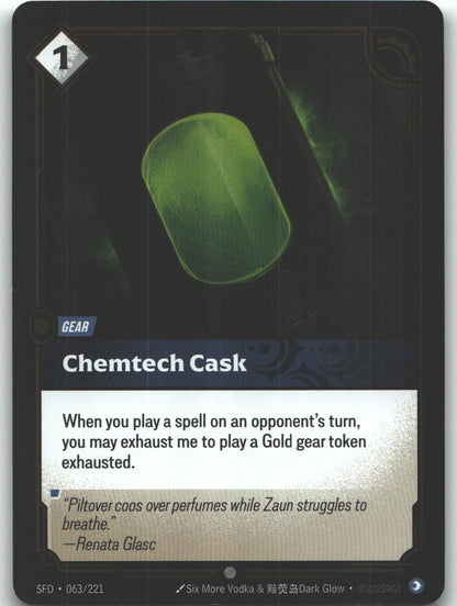 Chemtech Cask