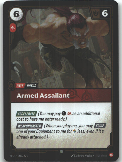 Armed Assailant