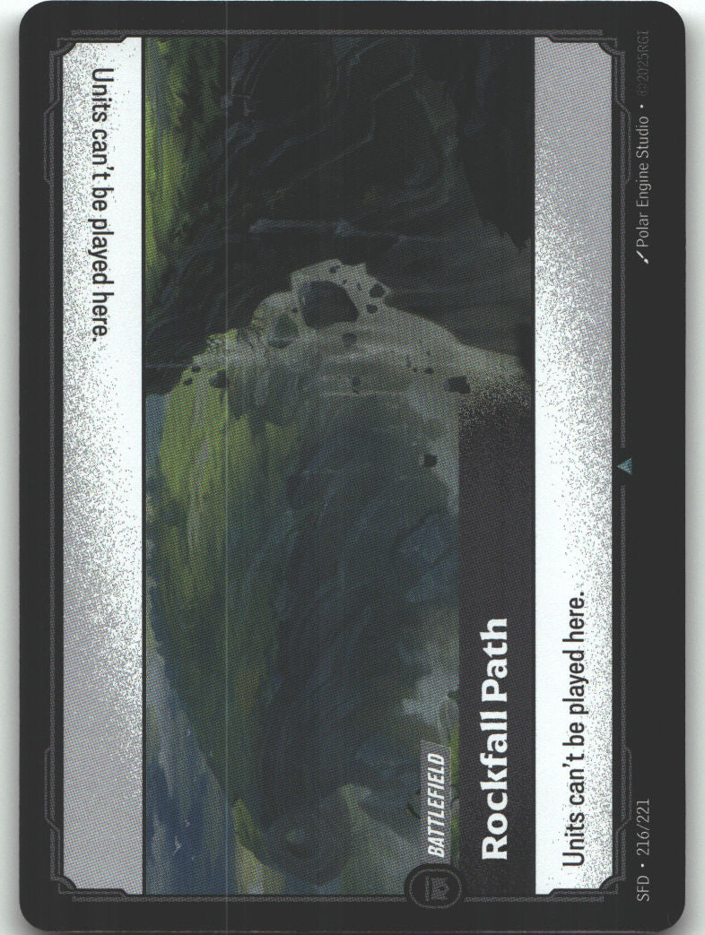 Rockfall Path