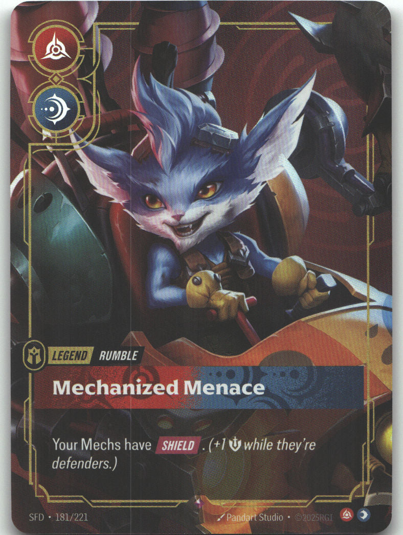 Rumble, Mechanized Menace