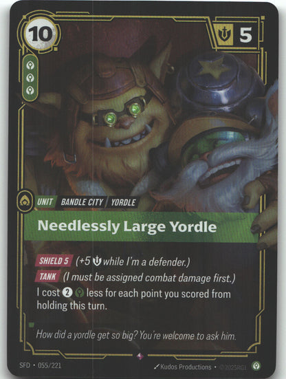 Needlessly Large Yordle