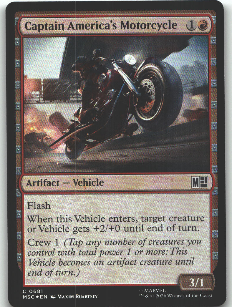 Captain America's Motorcycle