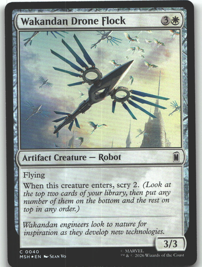 Wakandan Drone Flock