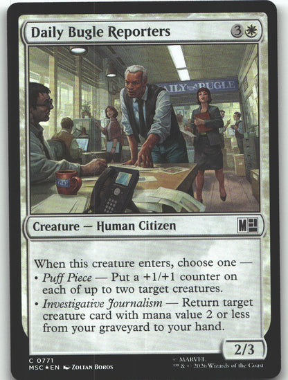 Daily Bugle Reporters