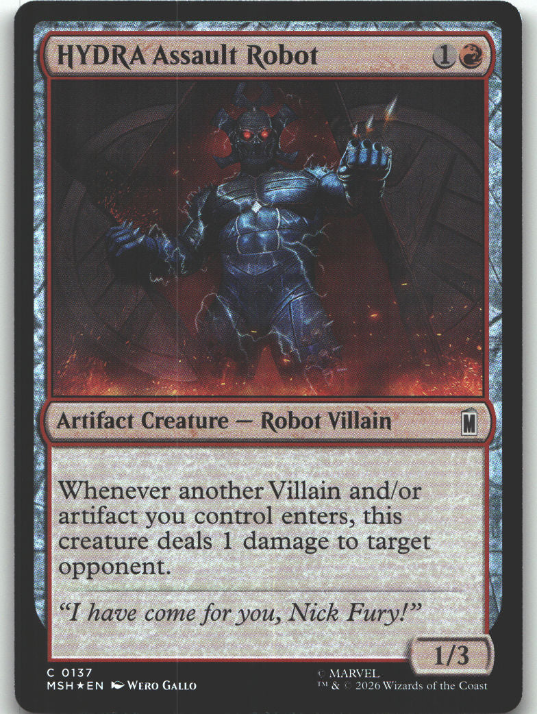 HYDRA Assault Robot
