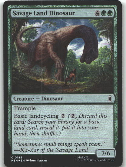 Savage Land Dinosaur