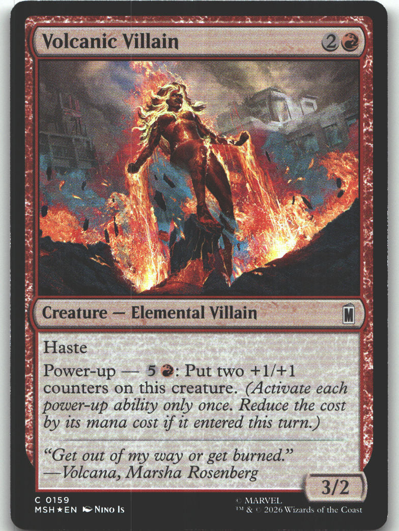 Volcanic Villain
