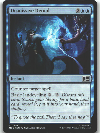Dismissive Denial
