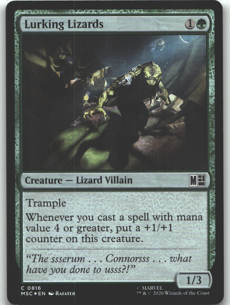 Lurking Lizards
