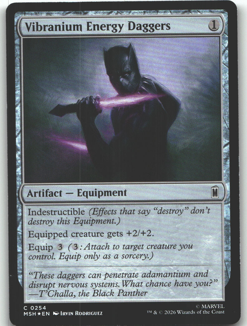 Vibranium Energy Daggers