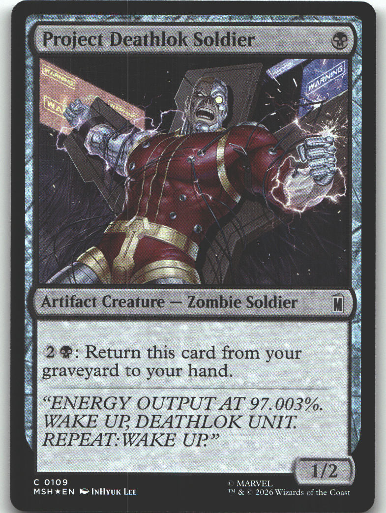 Project Deathlok Soldier