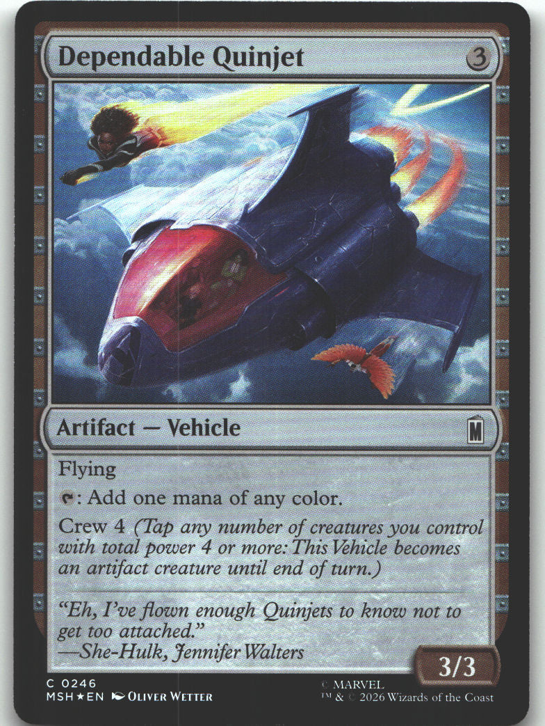 Dependable Quinjet