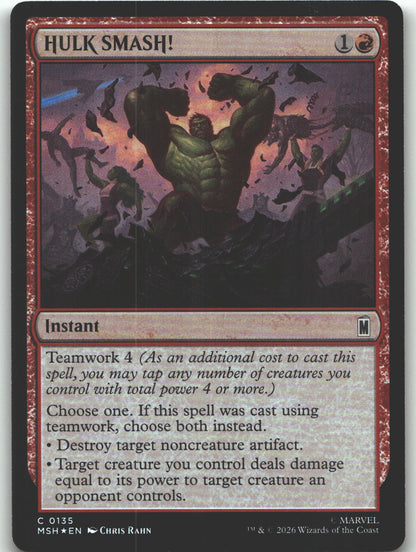HULK SMASH!