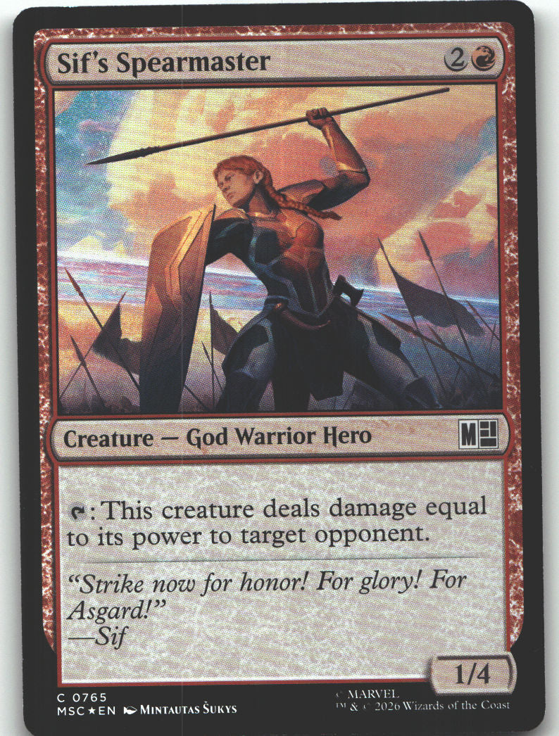 Sif's Spearmaster