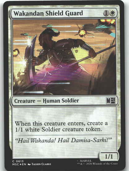 Wakandan Shield Guard