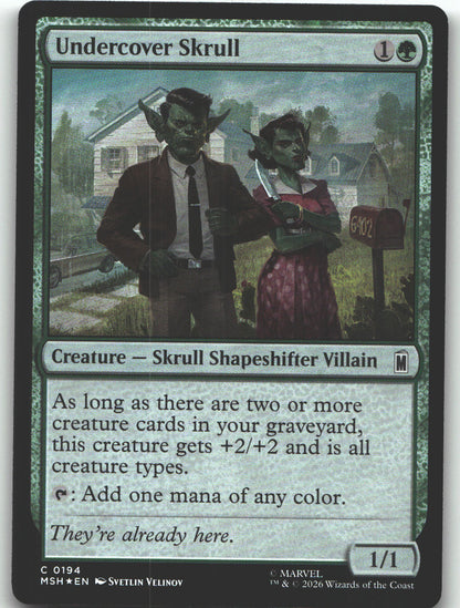 Undercover Skrull