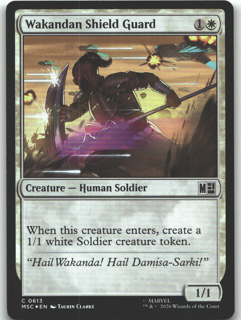 Wakandan Shield Guard