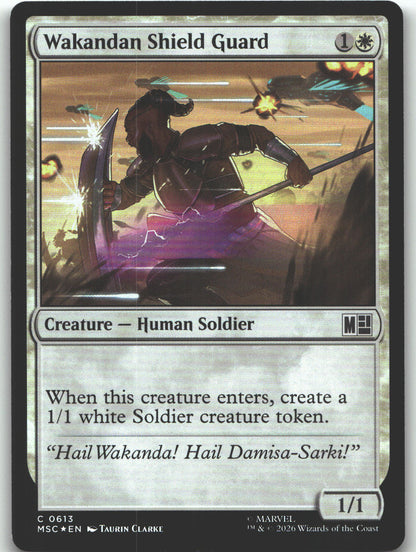 Wakandan Shield Guard
