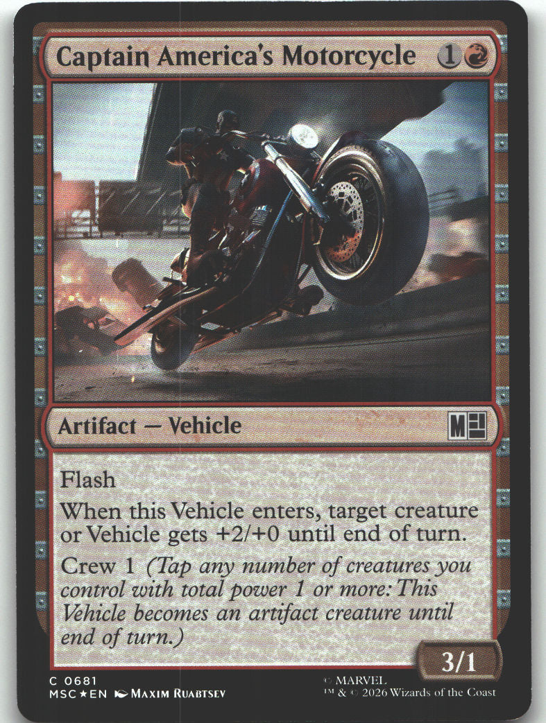 Captain America's Motorcycle