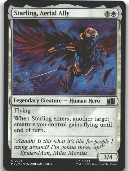 Starling, Aerial Ally