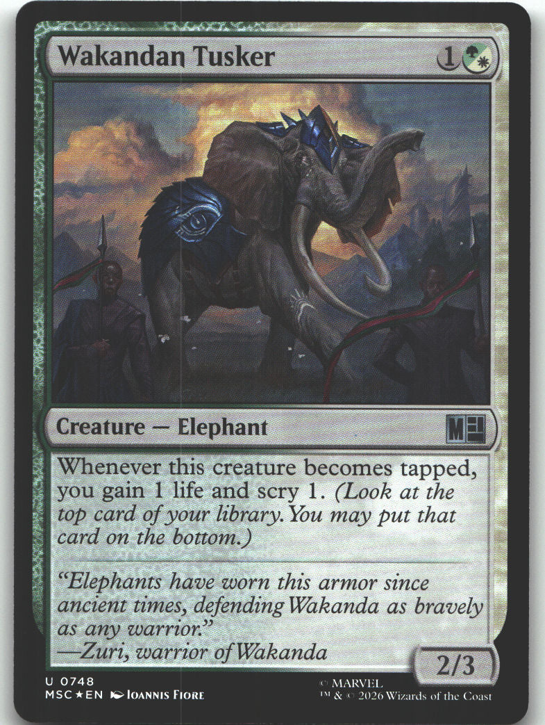 Wakandan Tusker