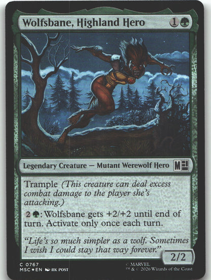 Wolfsbane, Highland Hero