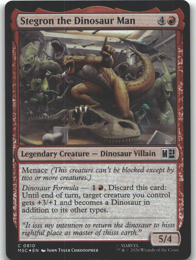 Stegron the Dinosaur Man