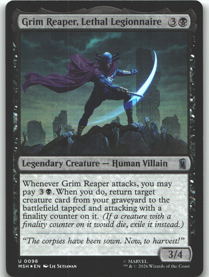 Grim Reaper, Lethal Legionnaire