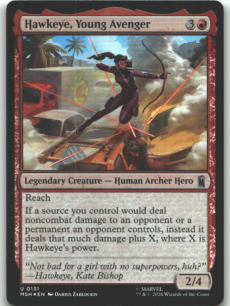 Hawkeye, Young Avenger