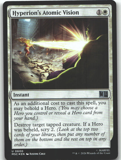 Hyperion's Atomic Vision