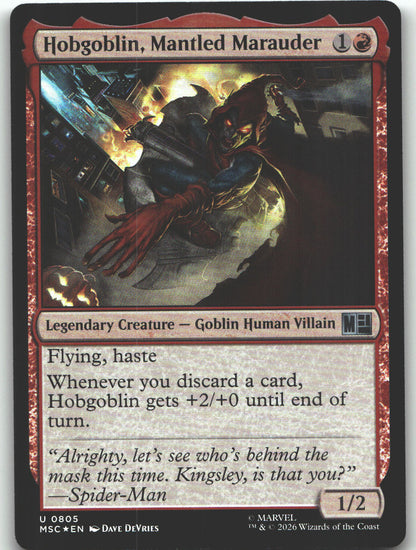 Hobgoblin, Mantled Marauder