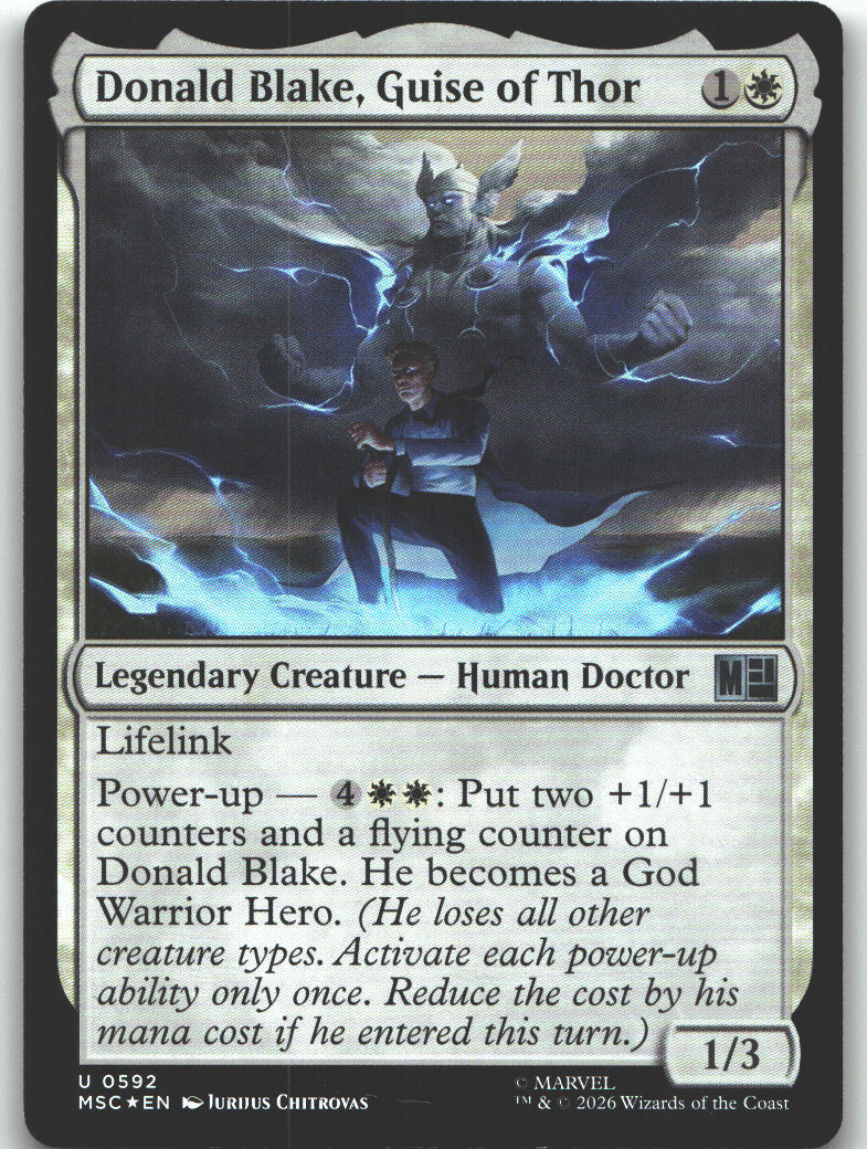 Donald Blake, Guise of Thor