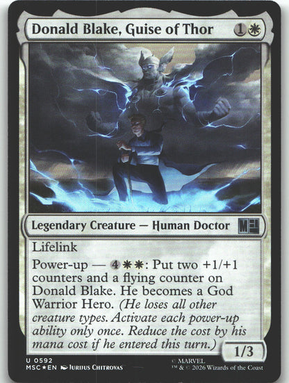 Donald Blake, Guise of Thor