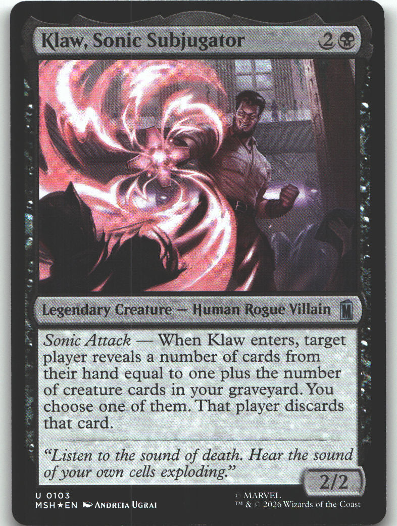 Klaw, Sonic Subjugator