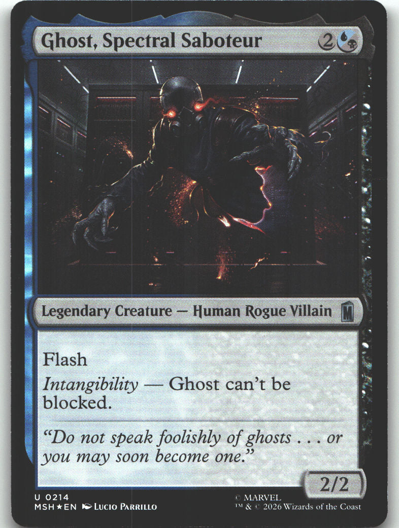 Ghost, Spectral Saboteur