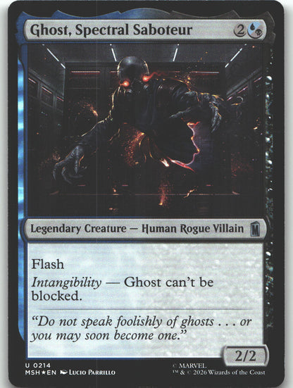 Ghost, Spectral Saboteur